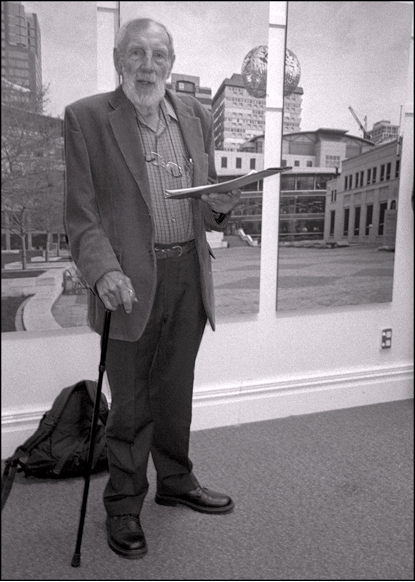 Peter Bush Opening the Monochrome X10 Exhibition - by Michael Martin.