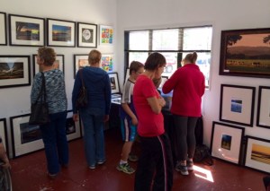 Lots of interest in KCPS at the Arts Trail on Saturday