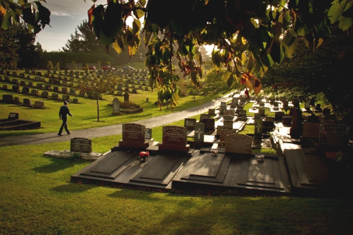 "Anzac Day Otaki Cemetery" - Highly Commended, Intermediate Digital Image - ©Colin McKenzie