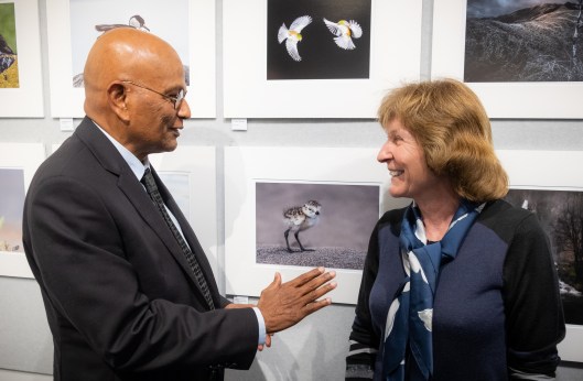 Mayor Guru and Carol Molineux