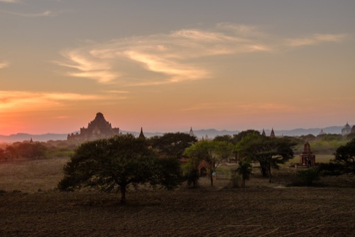 Sunset, Old Bagan